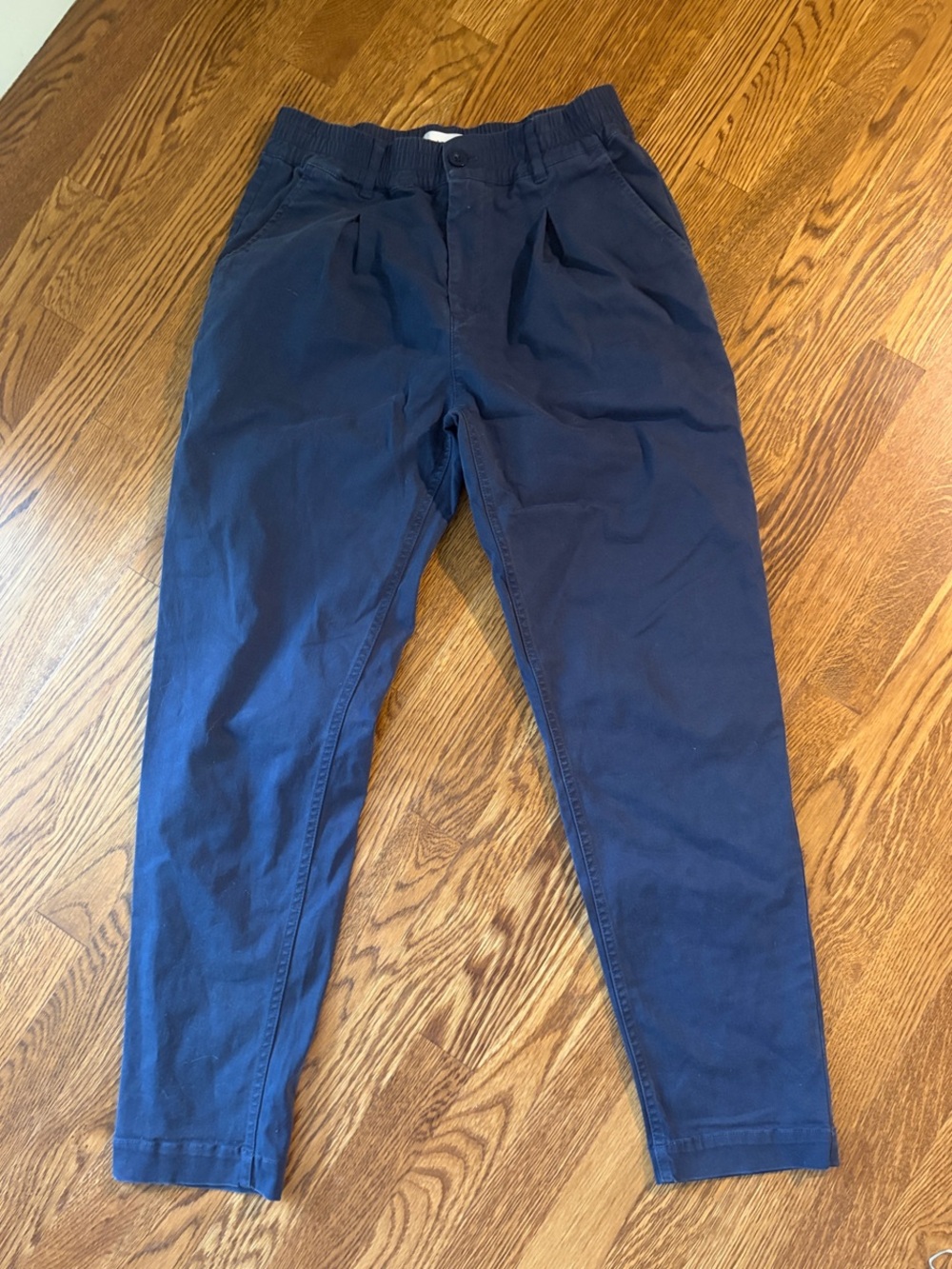 Michael Stars Navy Pleated Women's Trousers